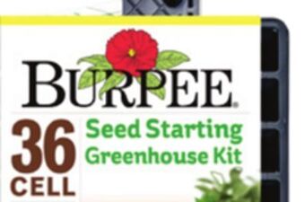 Ocean State Job Lot Burpee seed starting greenhouse kit, 36-cell offer