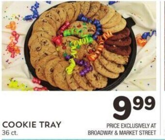 Albertsons Cookie Tray 36 ct. offer