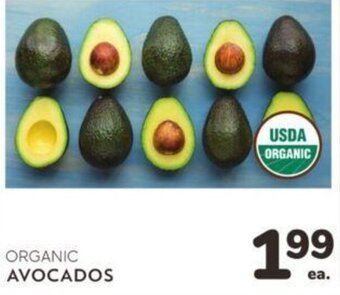 Albertsons Organic Avocados offer