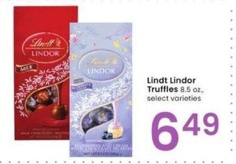 Albertsons Lindt Lindor Truffles 8.5 oz. offer