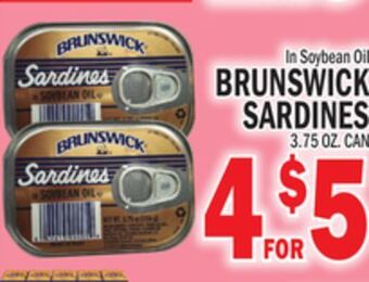 C Town Brunswick sardines offer