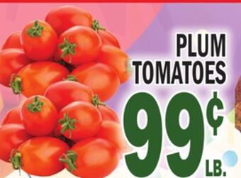 C Town Plum tomatoes offer
