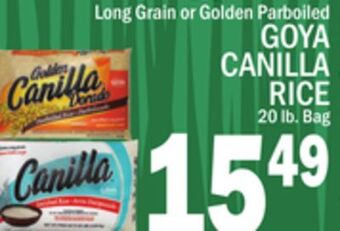 C Town Goya canilla rice offer