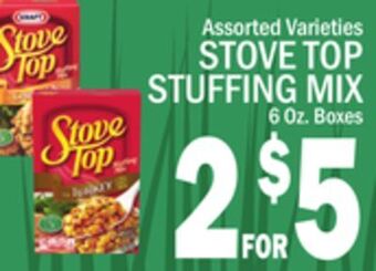 C Town Stove top stuffing mix offer
