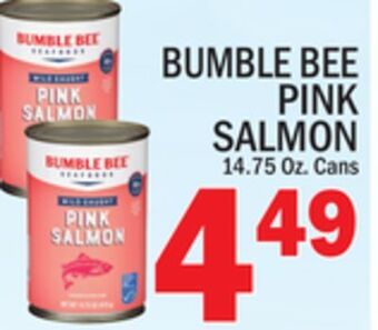 C Town Bumble bee pink salmon offer