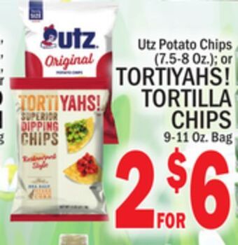 C Town Tortiyahs! tortilla chips 9-11 oz. bag offer