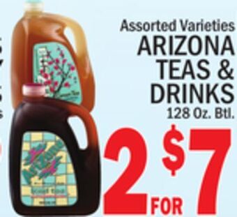 C Town Arizona teas & drinks offer