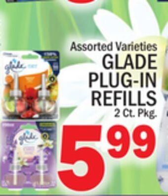 C Town Glade plug-in refills offer