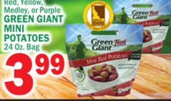 C Town Green giant mini potatoes offer