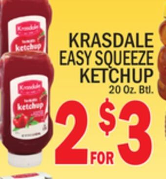 C Town Krasdale easy squeeze ketchup offer