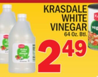 C Town Krasdale white vinegar offer