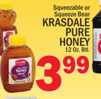 C Town Krasdale pure honey offer