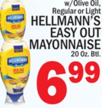 C Town Hellmann's easy out mayonnaise offer