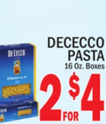 C Town Dececco pasta offer