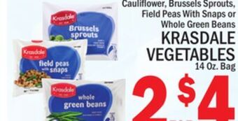 C Town Krasdale vegetables offer