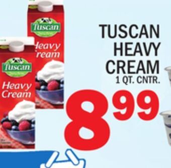 C Town Tuscan heavy cream offer