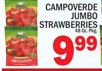 C Town Campoverde jumbo strawberries offer