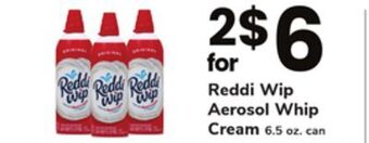 ACME Reddi wip aerosol whip cream offer