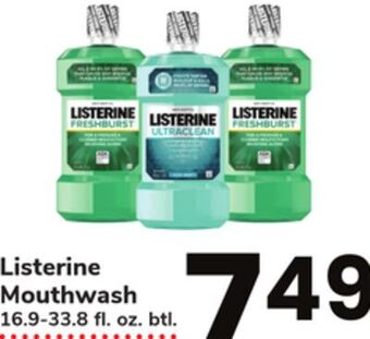 ACME Listerine mouthwash offer