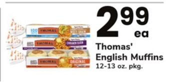 ACME Thomas' english muffins offer