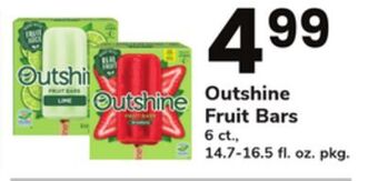 ACME Outshine fruit bars offer