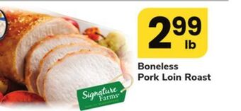 ACME Boneless pork loin roast offer