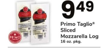 ACME Primo taglio® sliced mozzarella log offer