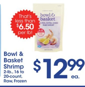 Price Rite Bowl & basket shrimp offer