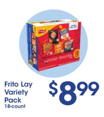Price Rite Frito lay variety pack offer