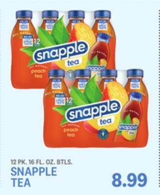 Kings Food Markets Snapple tea offer