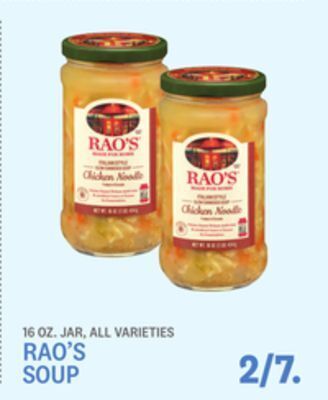Kings Food Markets Rao's soup offer