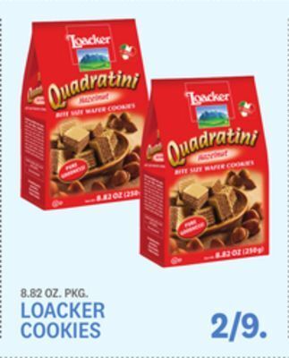 Kings Food Markets Loacker cookies offer