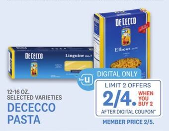 Kings Food Markets Dececco pasta offer
