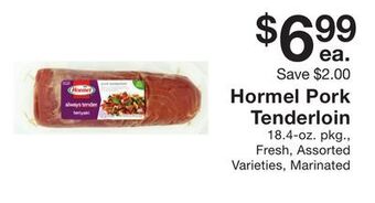 Fairway Store Market Hormel pork tenderloin offer