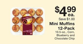 Fairway Store Market Mini muffins 12-pack offer