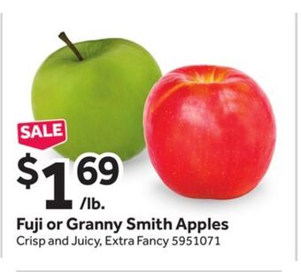 Stop&Shop Fuji or granny smith apples offer