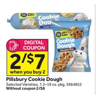Stop&Shop Pillsbury cookie dough offer