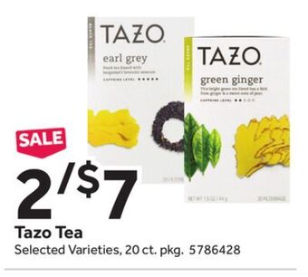 Stop&Shop Tazo tea offer