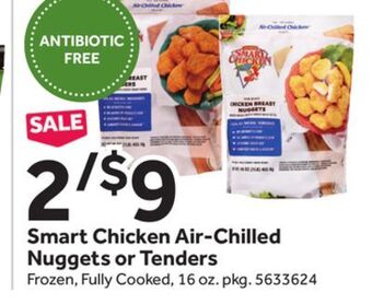 Stop&Shop Smart chicken air-chilled nuggets or tenders offer