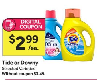 Stop&Shop Tide or downy offer