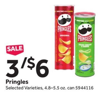 Stop&Shop Pringles offer