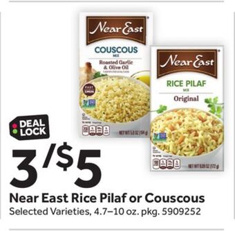 Stop&Shop Near east rice pilaf or couscous offer