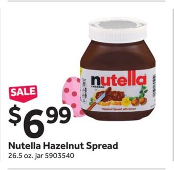 Stop&Shop Nutella hazelnut spread offer