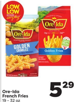 Weis Markets Ore-ida french fries offer