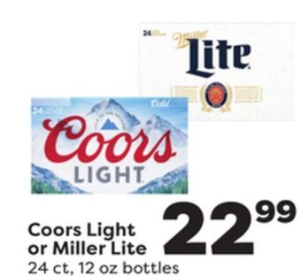 Weis Markets Coors light or miller lite offer