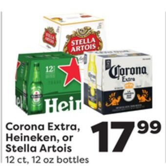Weis Markets Corona extra, heineken, or stella artois offer