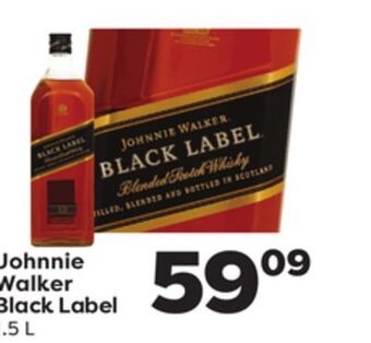 Weis Markets Johnnie walker black label offer