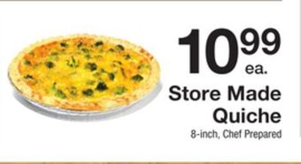 The Fresh Grocer Store made quiche offer