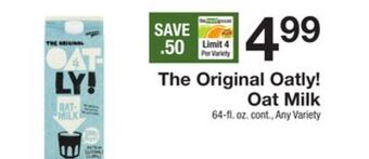 The Fresh Grocer Oat milk offer