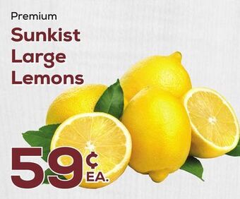 DeCicco & Sons Premium sunkist large lemons offer